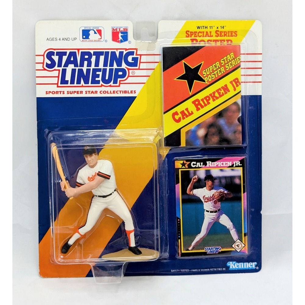 1991 Starting Lineup Cal Ripken Jr Superstar Series Baseball Figure